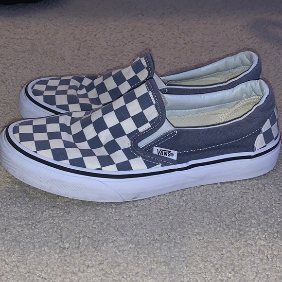 fully checkered vans